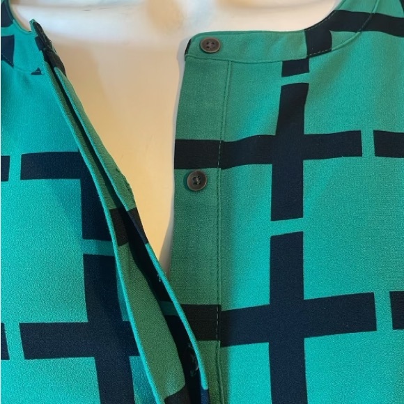 Merona plaided, long sleeves tunic dress, size XL - Picture 6 of 10